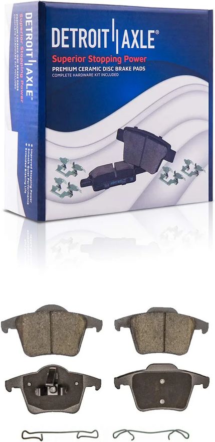 Rear Ceramic Brake Pad - P-980 x2