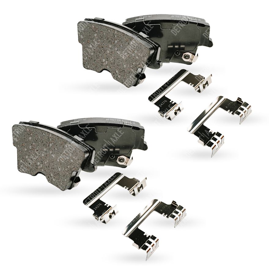 Rear Ceramic Brake Pad - P-1057 x2