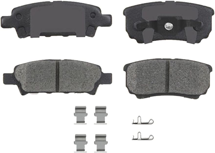 Rear Ceramic Brake Pads - P-1037 x2