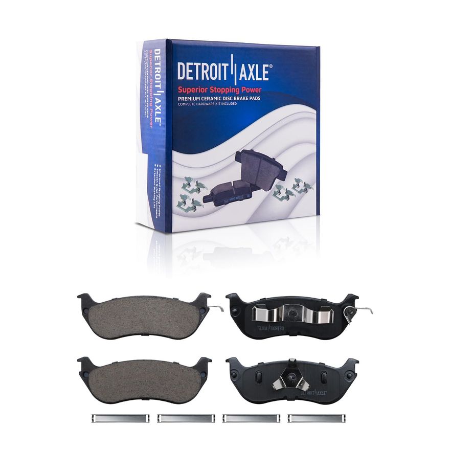 Rear Ceramic Brake Pad - P-674 x2