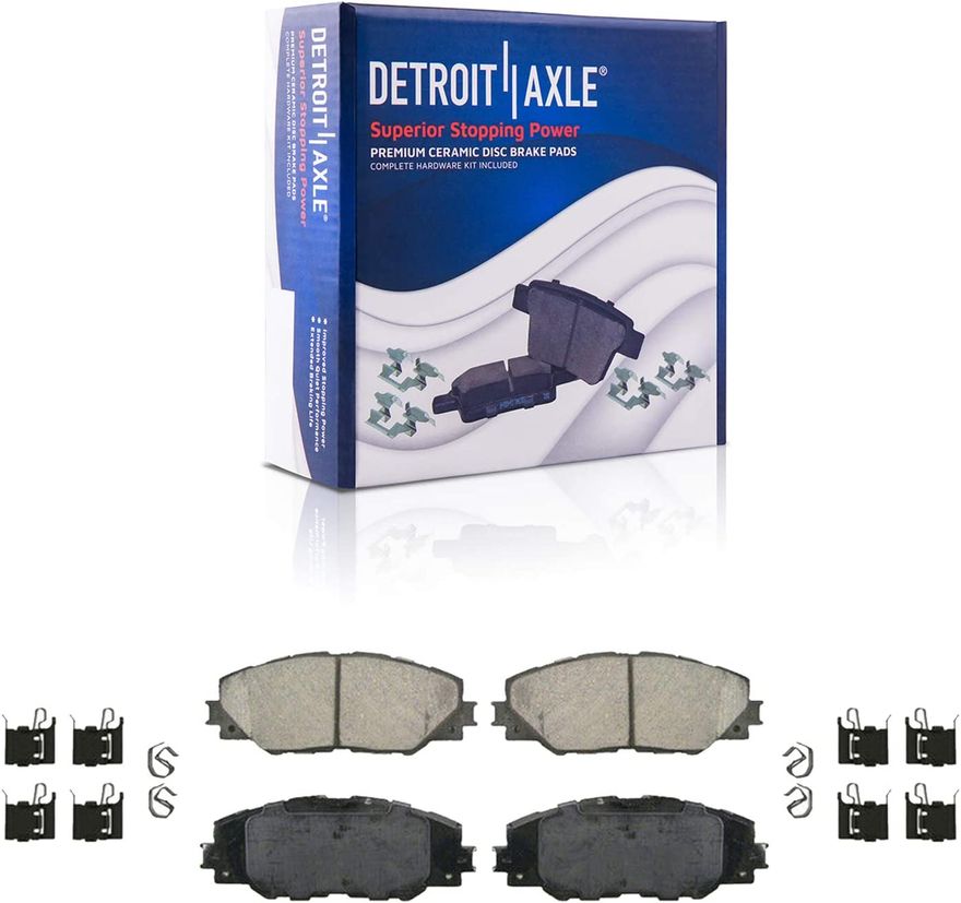 Front Ceramic Brake Pad - P-1211 x2