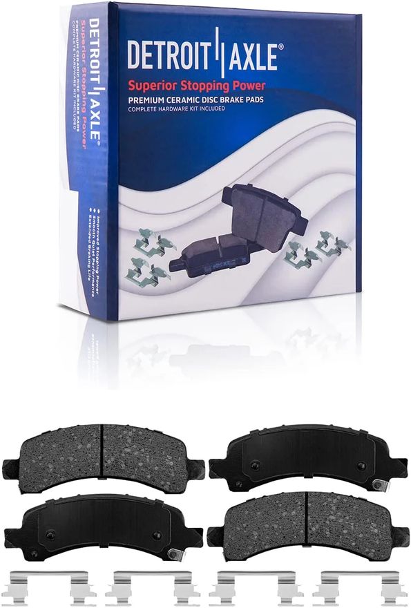 Rear Ceramic Brake Pad - P-580 x2