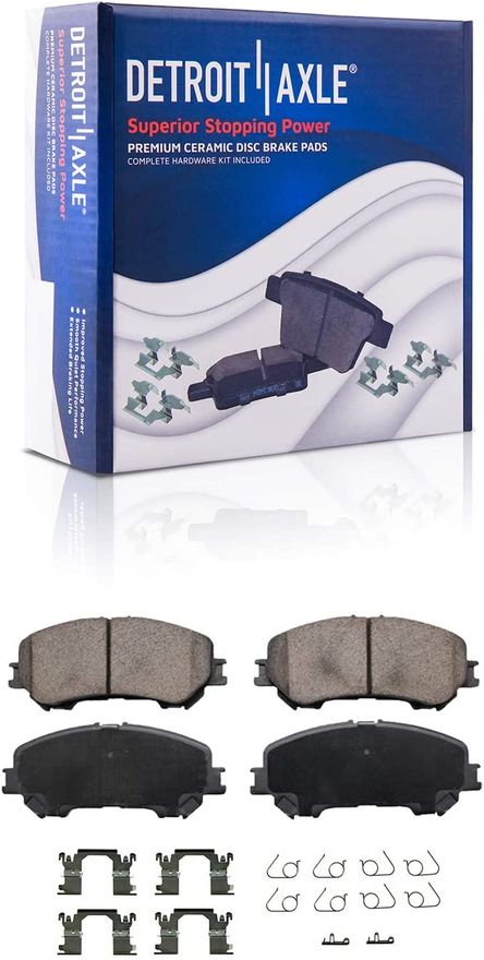 Front Ceramic Brake Pad - P-1737 x2