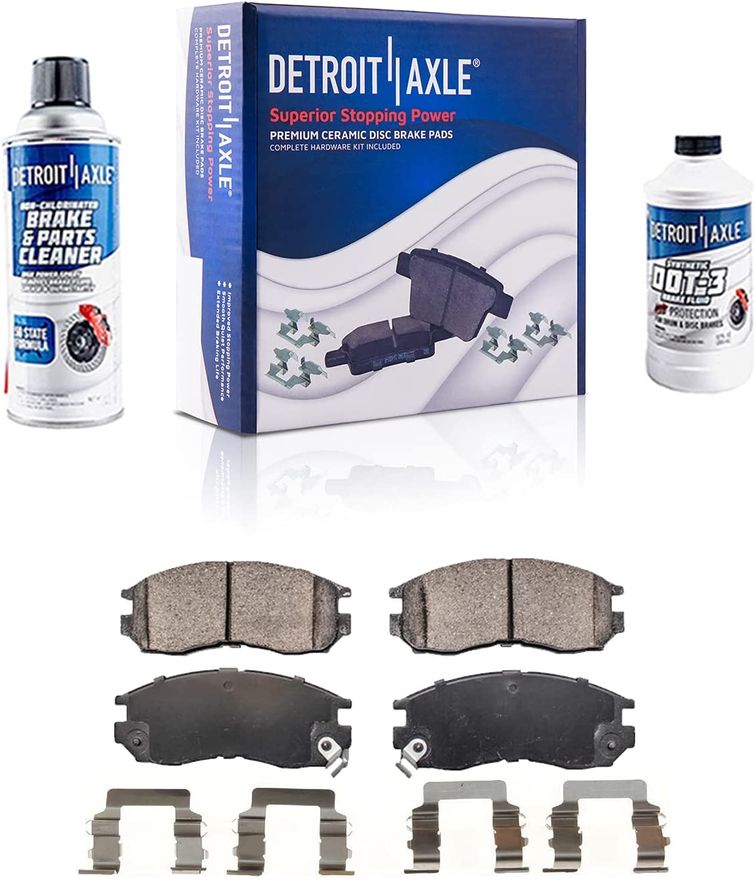 Front Ceramic Brake Pad - P-1081 x2