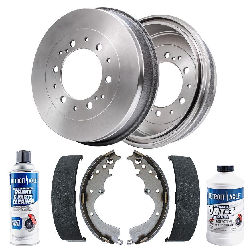 Main Image - Rear Brake Drums Shoes Kit