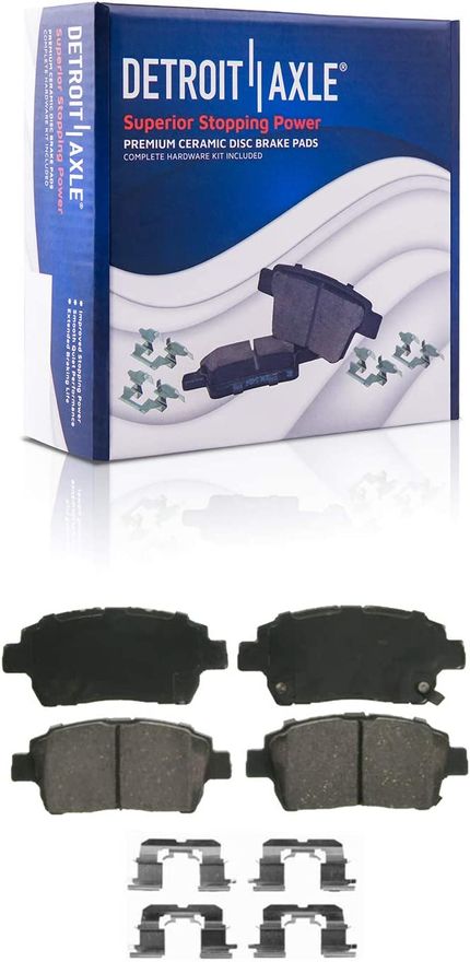 Front Ceramic Brake Pads - P-822 x2