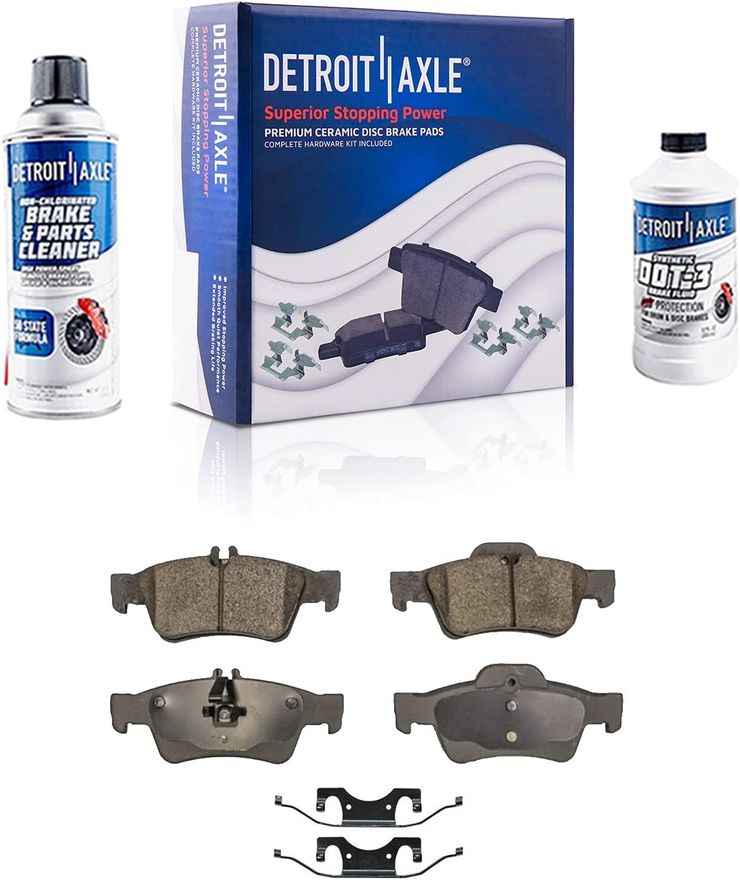 Rear Ceramic Brake Pad - P-986 x2