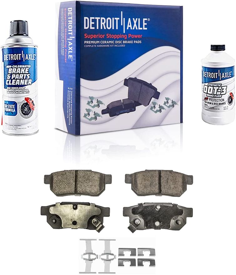 Rear Ceramic Brake Pad - P-374 x2