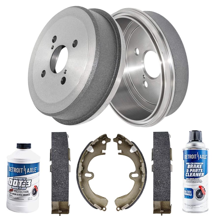 Main Image - Rear Brake Drums Shoes