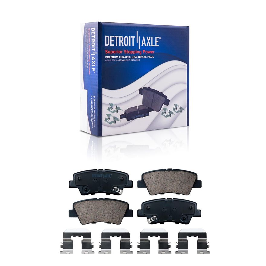 Rear Ceramic Brake Pad - P-1544 x2