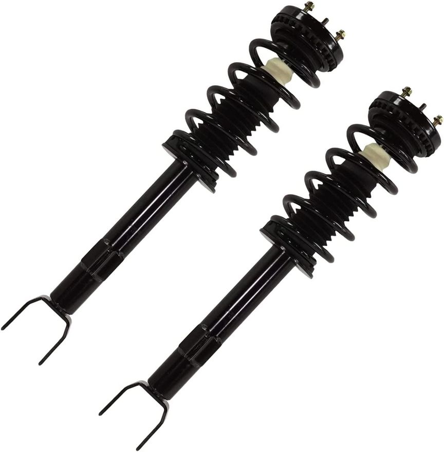 Front Strut w/Coil Spring - 672665 x2