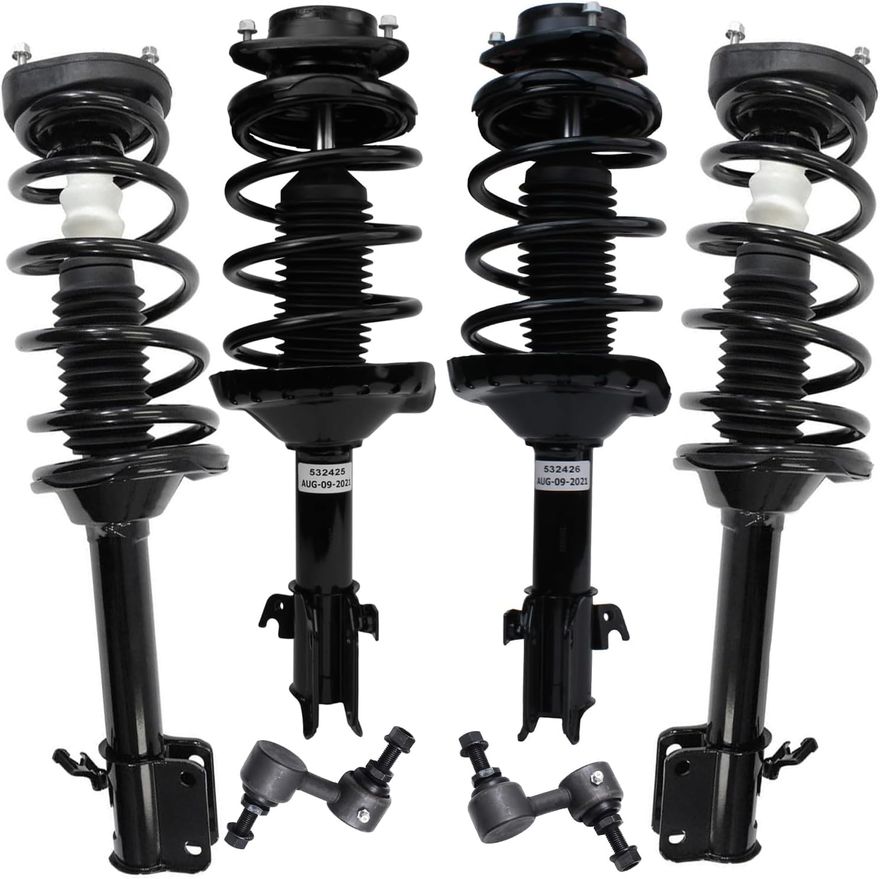 Main Image - Front & Rear Struts Sway Bars