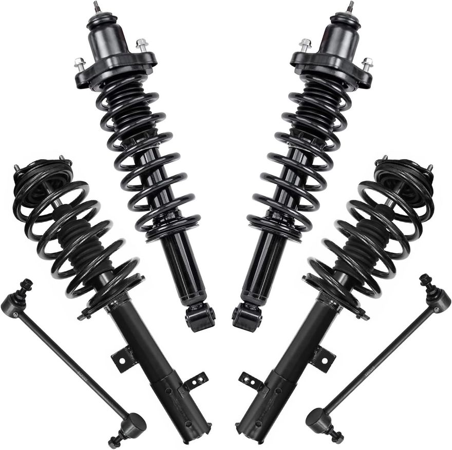 Main Image - Front & Rear Struts Sway Bars