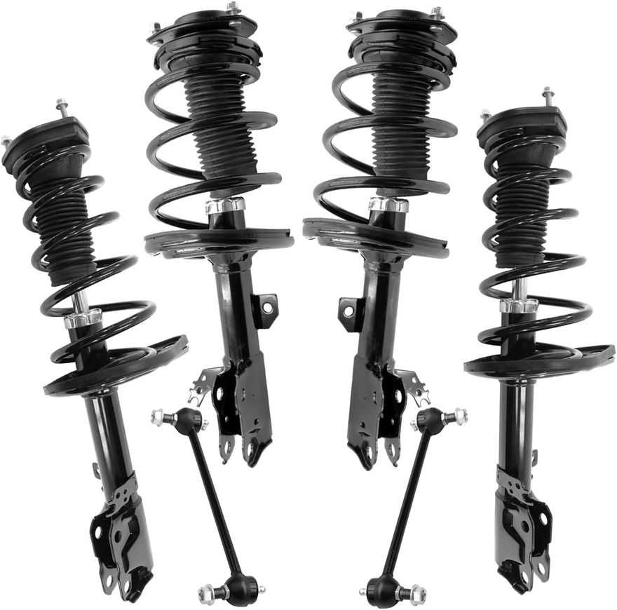 Main Image - Front & Rear Struts Sway Bars