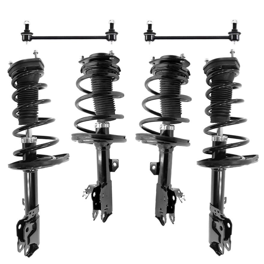 Main Image - Front & Rear Struts Sway Bars