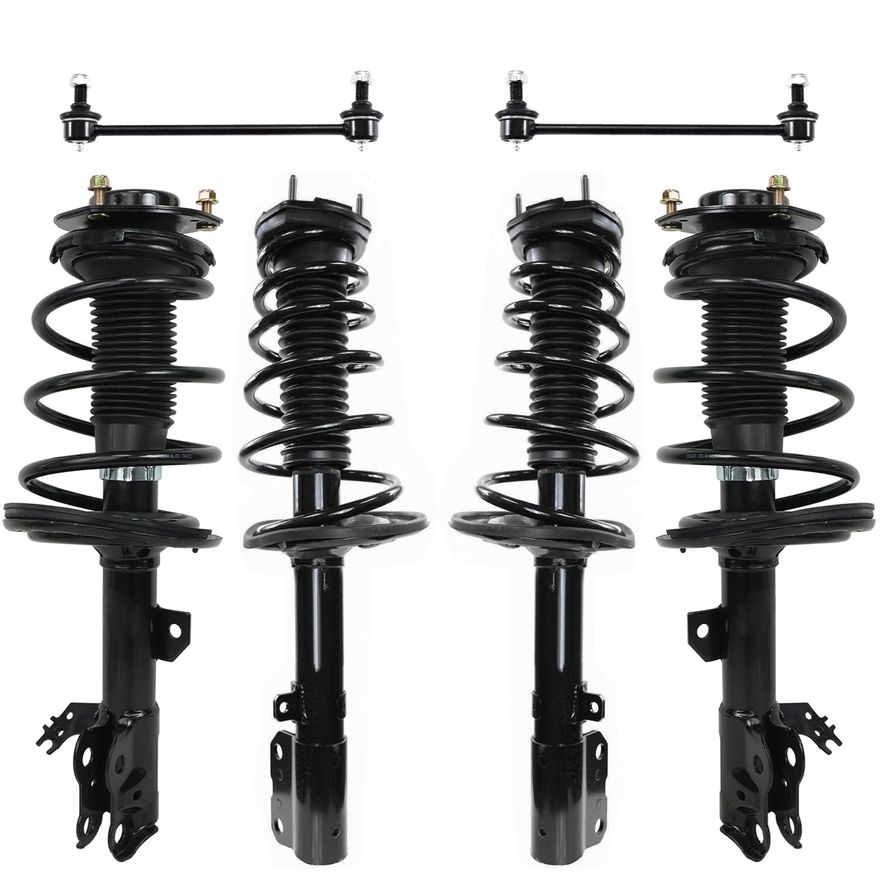 Main Image - Front & Rear Struts Sway Bars