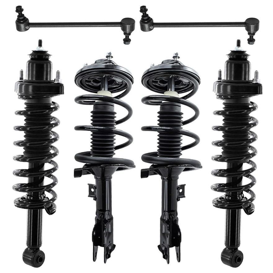 Main Image - Front & Rear Struts Sway Bars