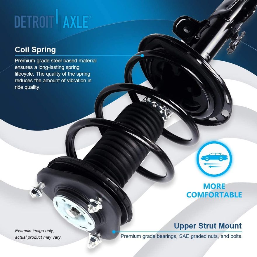 thumbnail image 2 of Detroit Axle Front End Kit: Struts, Sway Bars, Tie Rods For Toyota RAV4 2001-2005 AWD 2 of 4