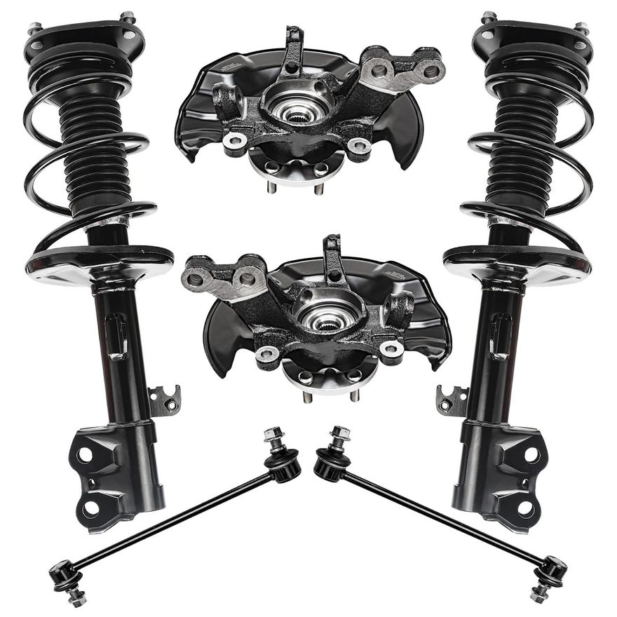 Main Image - Front Struts Knuckles & Hubs