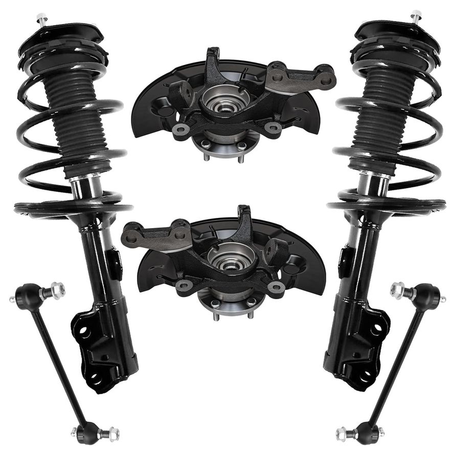 Main Image - Front Struts Knuckles & Hubs