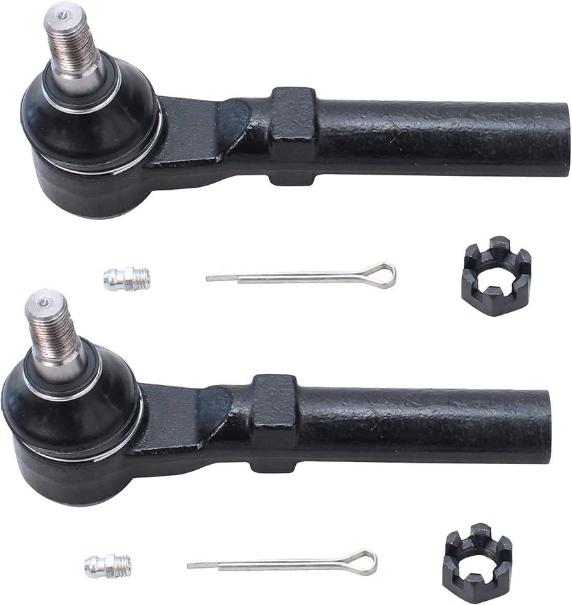 thumbnail image 2 of Front Tie Rod Kit 6-Piece For 94-04 Ford Mustang - Inner & Outer With Bellows 2 of 6