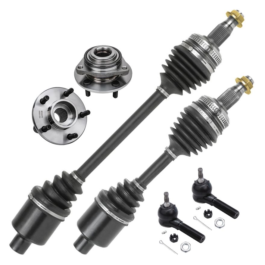 Main Image - Front CV Axles Tie Rods