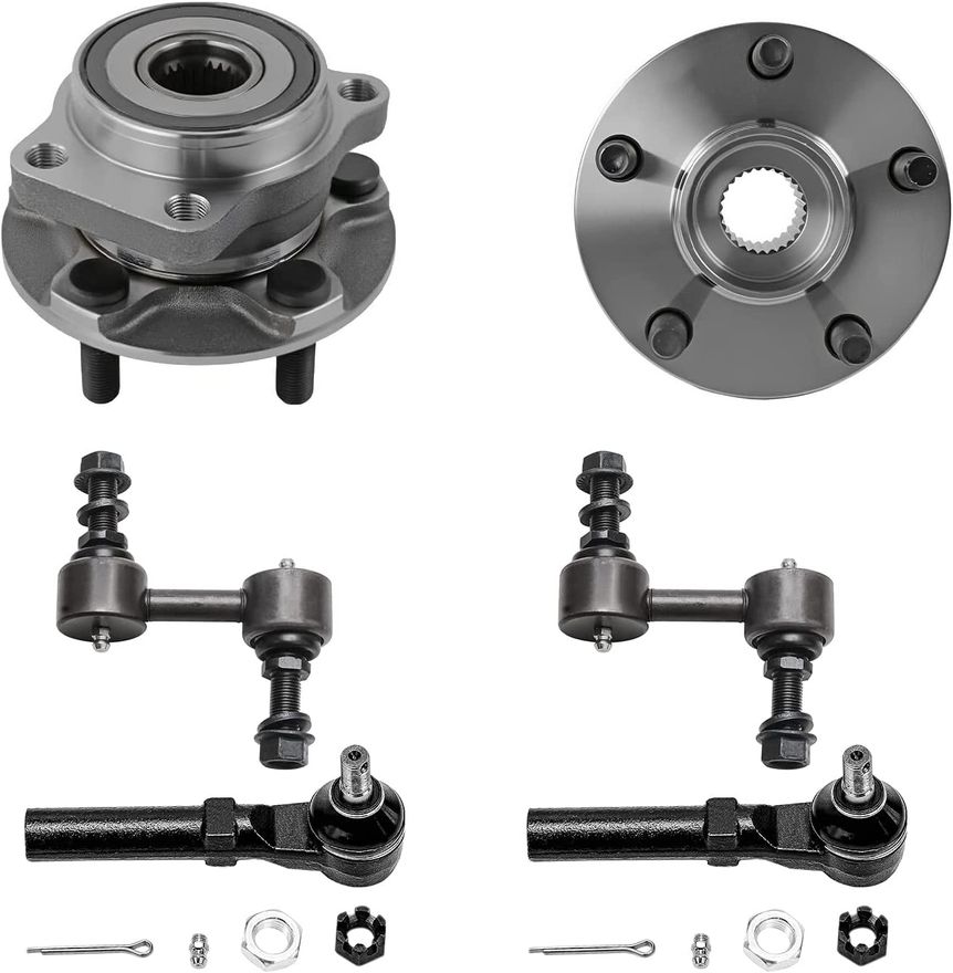 Main Image - Front Wheel Hubs Tie Rods