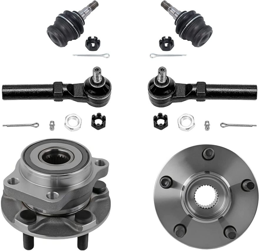 Main Image - Front Wheel Hubs Tie Rods