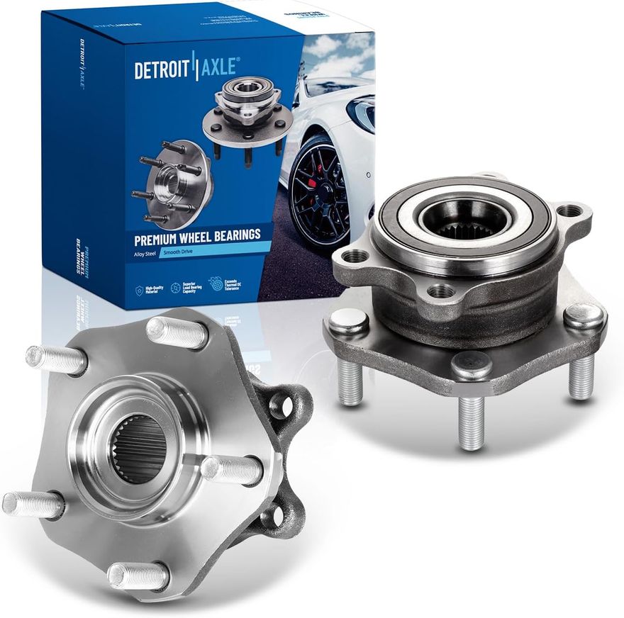 Front Wheel Hub and Bearing - 513357 x2