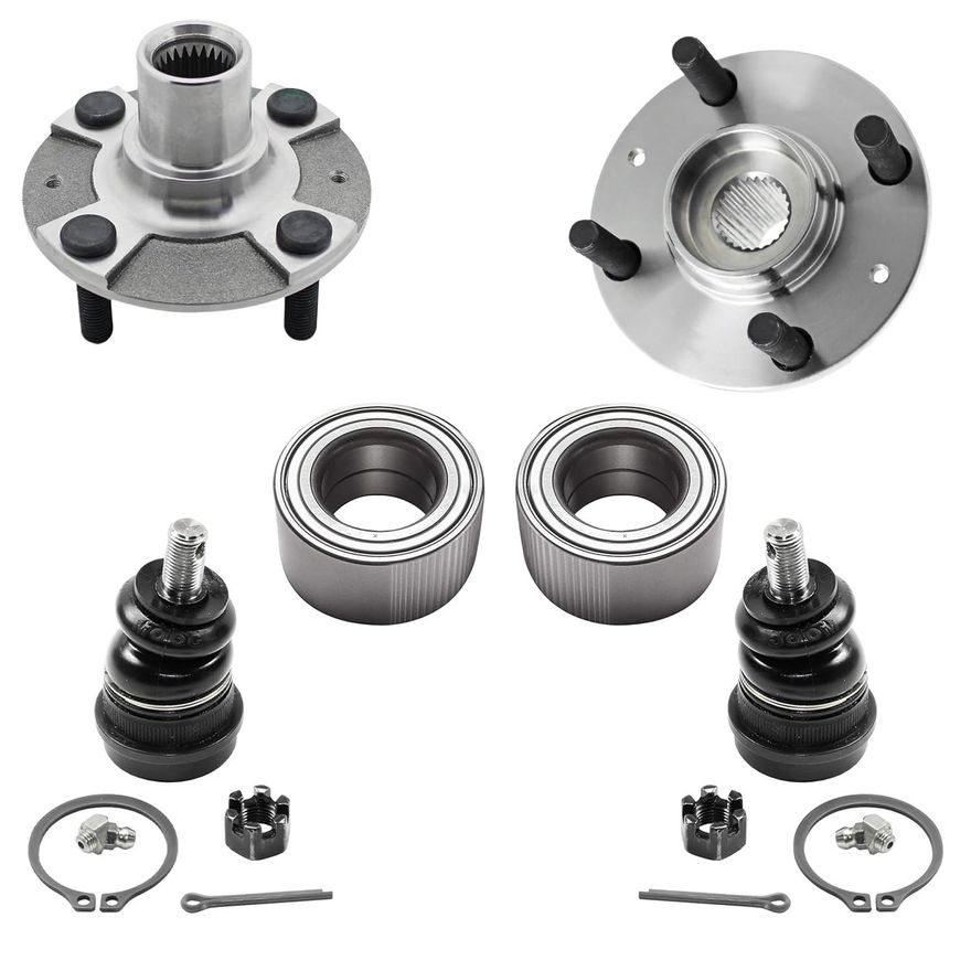 Main Image - Front Wheel Hubs Ball Joints