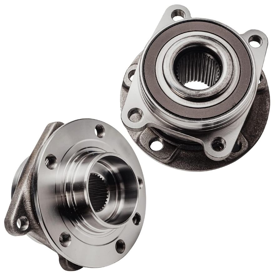 Front Wheel Hub and Bearing - 512513 x2