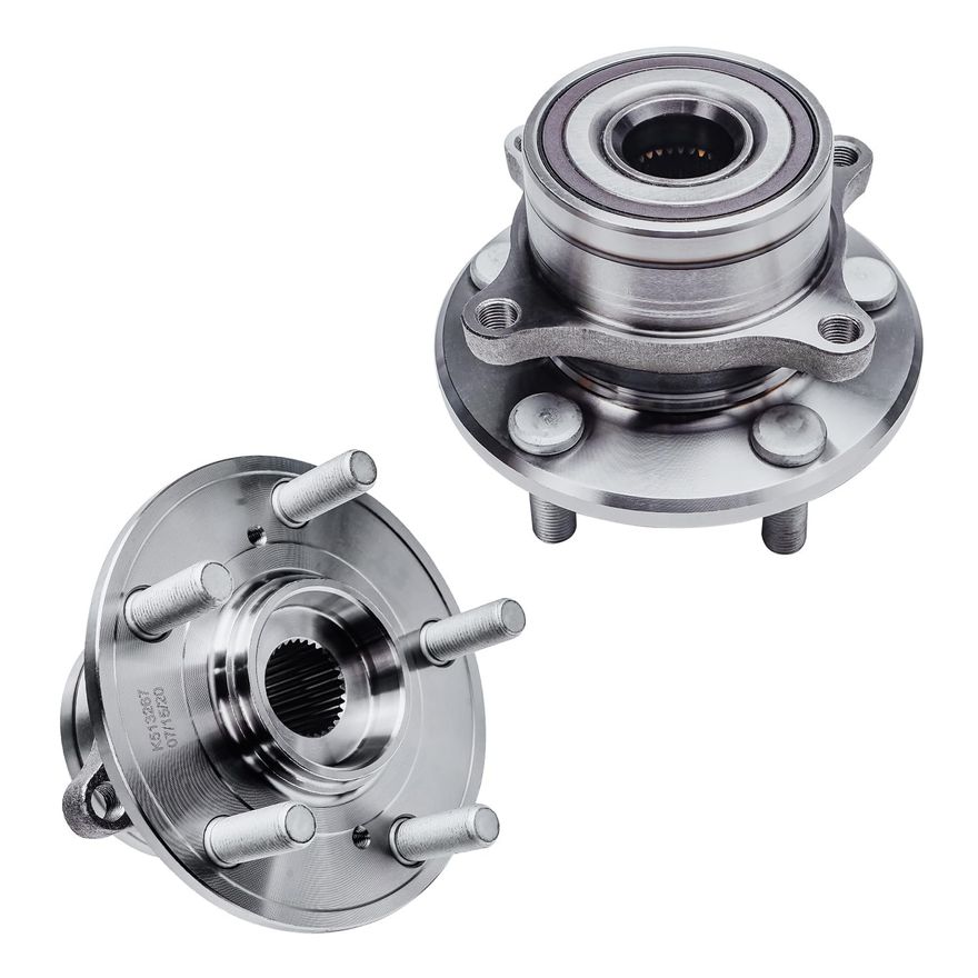 Front Wheel Hub and Bearing - 513267 x2