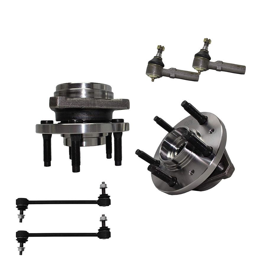 Main Image - Front Wheel Hubs Tie Rods Kit