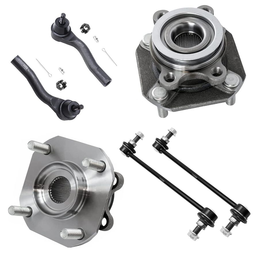 Main Image - Front Wheel Hubs Tie Rods