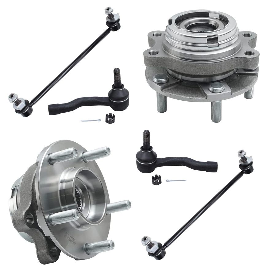 Main Image - Front Wheel Hubs Tie Rods