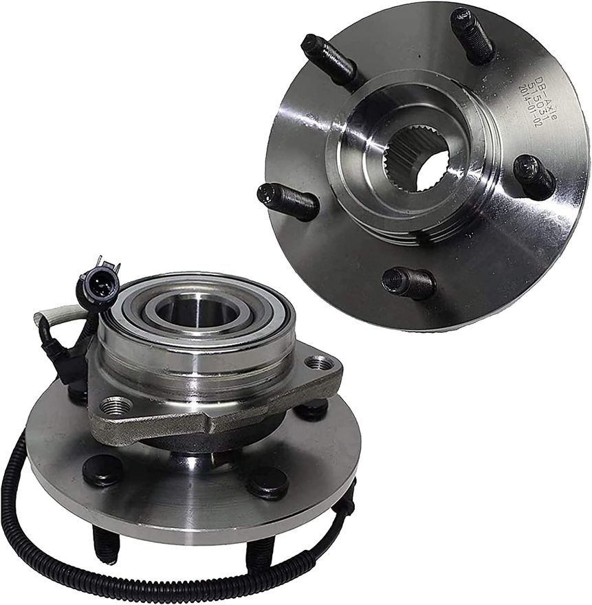 Front Wheel Hub and Bearing - 515031 x2