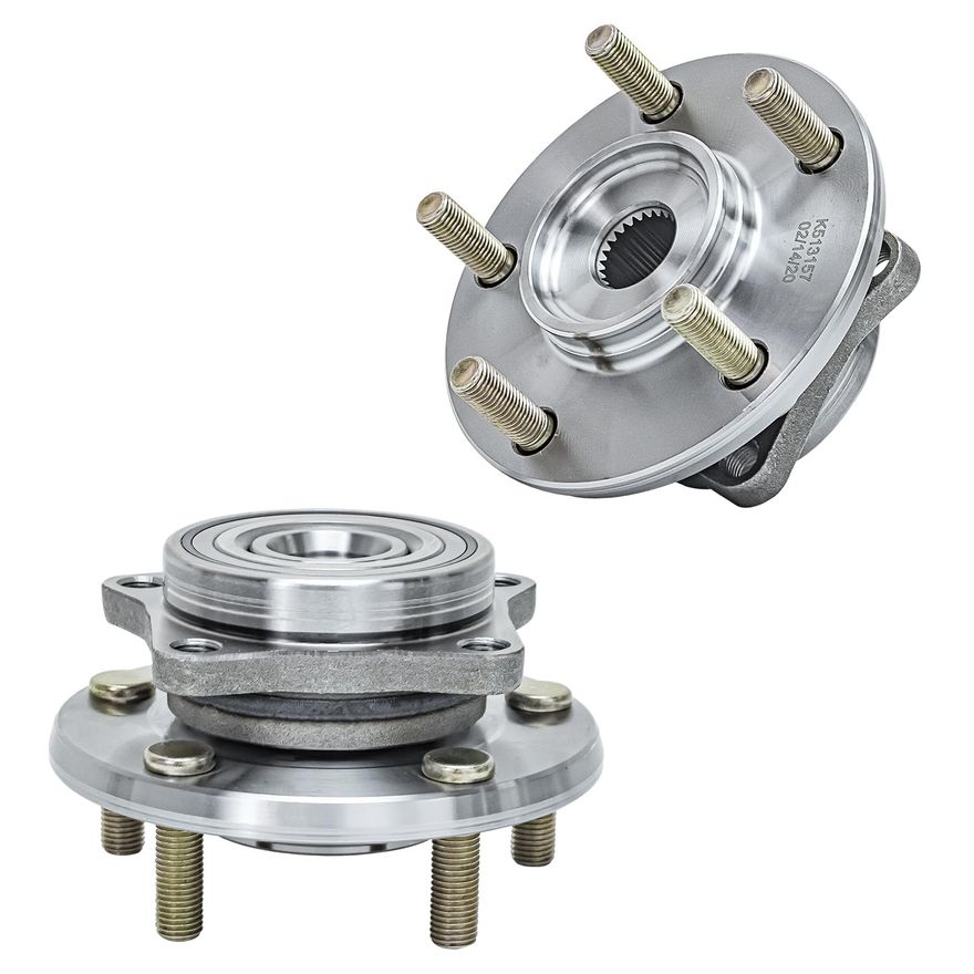 Front Wheel Hub and Bearing - 513157 x2