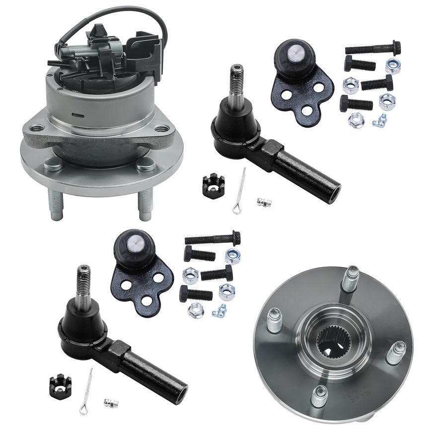 Main Image - Front Wheel Hubs Tie Rods