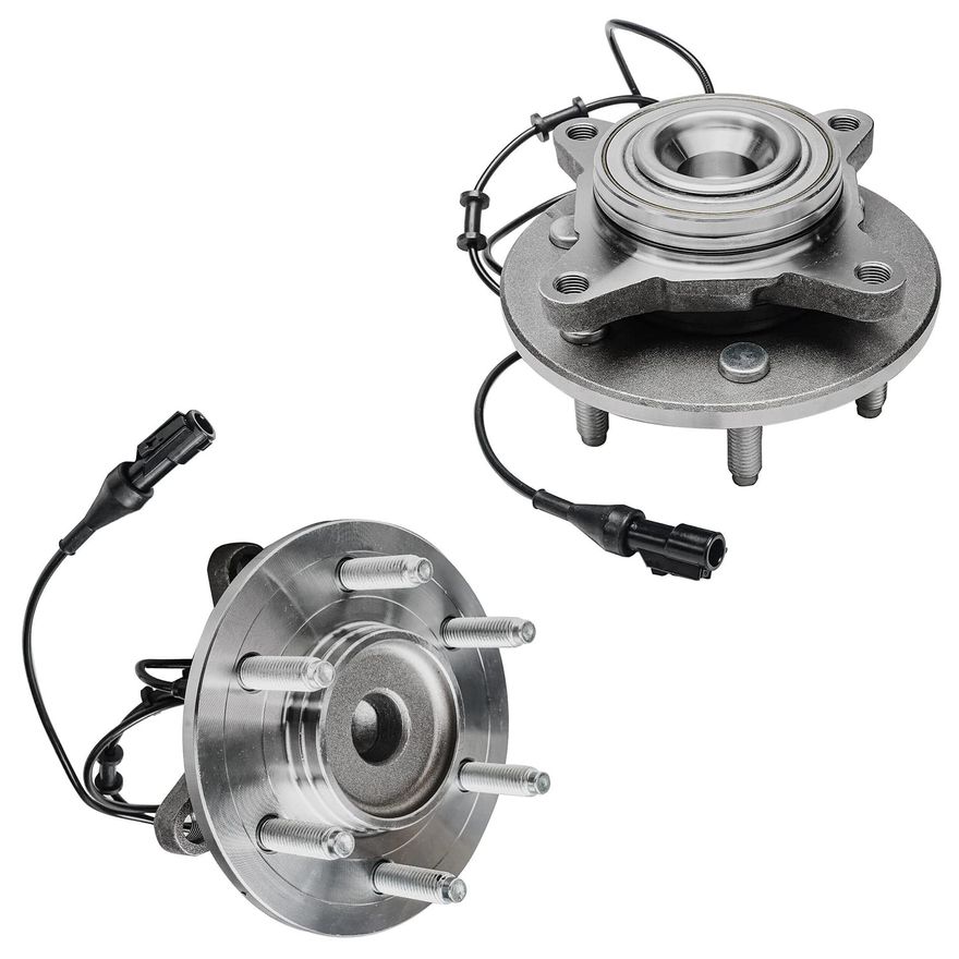 Front Wheel Hub and Bearings - 515042 x2