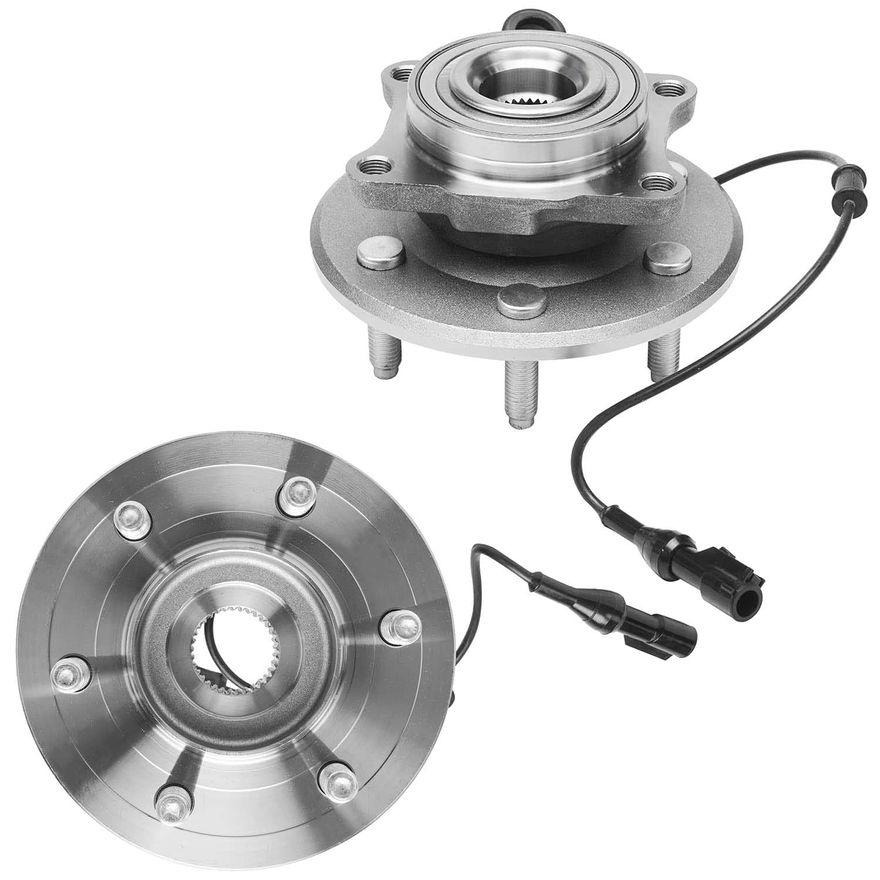 Rear Wheel Hub and Bearings - 541001 x2