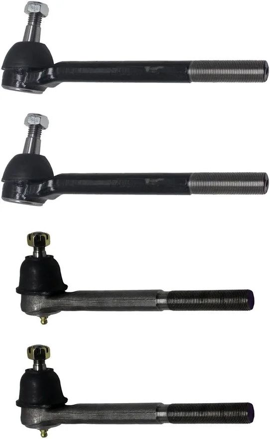 thumbnail interactive-video image 1 of Inner & Outer Tie Rod Steering Kit For Blazer, S10, Jimmy, Sonoma, Hombre – RWD Only – PartsW PW0135 1 of 6