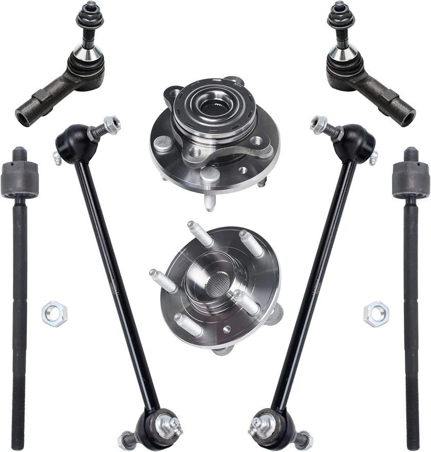 Main Image - Front Wheel Hubs Tie Rods Kit