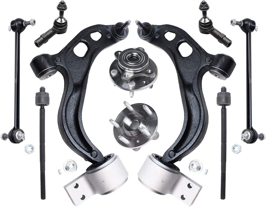 Main Image - Front Control Arms Wheel Hubs