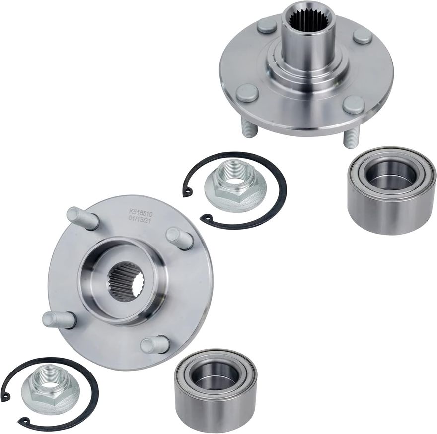 Front Wheel Hub Bearing - 518510 x2