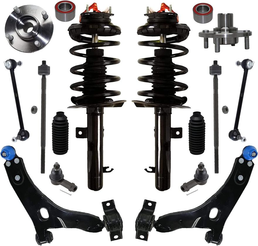 Main Image - Front Struts Control Arms Hubs