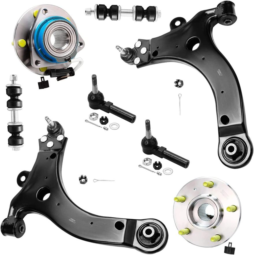 Main Image - Front Control Arms Wheel Hubs