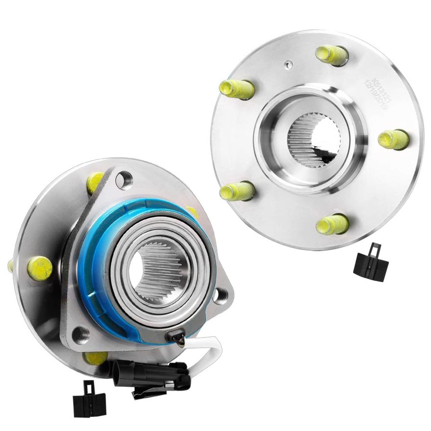 Front Wheel Hub and Bearing - 513121 x2