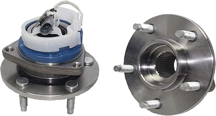 Front Wheel Hub and Bearings - 513121 x2