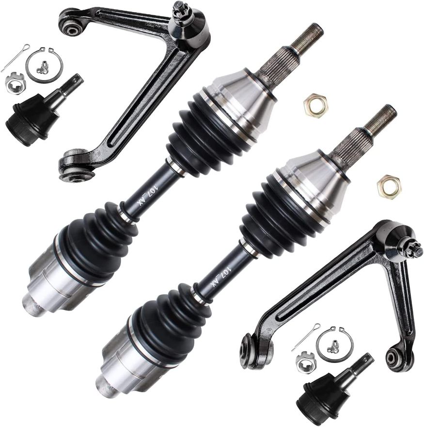 Main Image - Front CV Axles Control Arms Kit