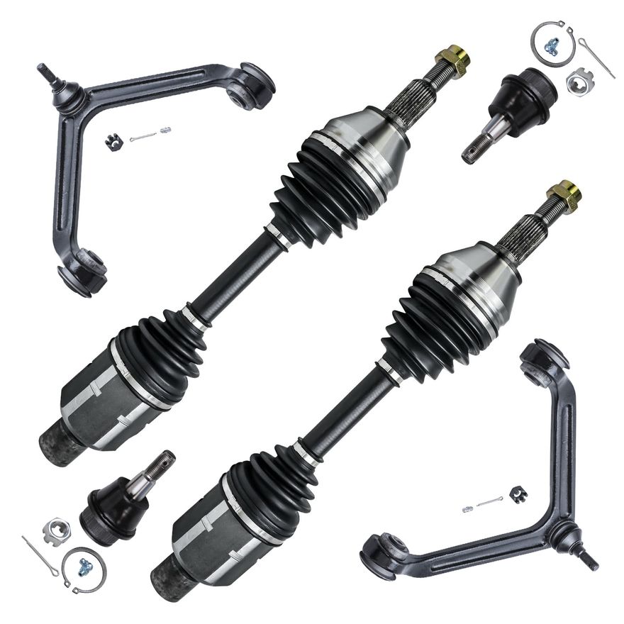 Main Image - Front CV Axles Control Arms Kit